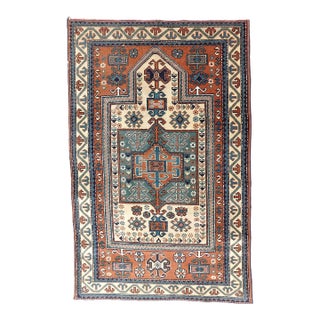 Vintage Northwest Persian Rug. 3'x 4'7" For Sale