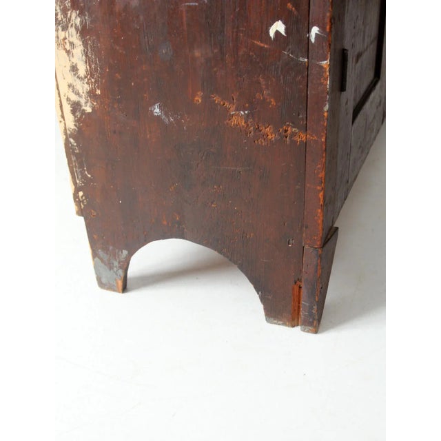 Antique Rustic Cupboard For Sale - Image 11 of 12