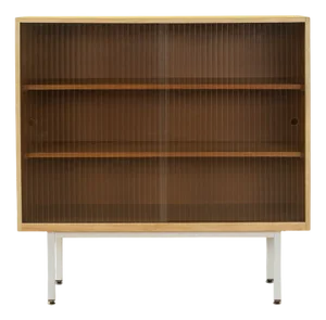 Vintage Showcase in Walnut, 1950s