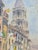 Marguerite Allar, Marseille, 1929, Crayon, Gouache & Watercolor, Framed For Sale - Image 4 of 5