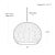 Regina Andrew Pierced Metal Sphere Pendant in Polished Nickel For Sale - Image 4 of 5