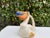 Vintage Signed Animals & Co. Ceramic Pelican Pitcher With Fish & Removable Lid For Sale - Image 4 of 9