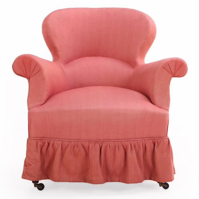 French A Pair of French Napoleon III Armchairs, C. 1860. For Sale - Image 3 of 8