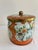 Vintage Daher Chinoiserie Floral Tin With Brass Knob Lid, England For Sale In Oklahoma City - Image 6 of 10