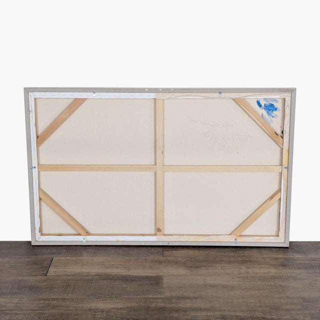 Impressionistic Acrylic on canvas of tracings of shadows. Brand: Kelsey Overstreet. Model: Non Consumptive Delight....