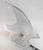 Transparent 1970s Modern Acrylic Flame Table Lamps, Maison Rougier Attributed, Pair For Sale - Image 8 of 8