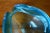 Blue Piriform Murano Glass Ashtray For Sale - Image 4 of 6