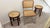 Brown Bentwood Stools 214 with Viennese Wickerwork on Brown Wood by Thonet Brothers for Thonet, 1981, Set of 2 For Sale - Image 8 of 18