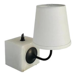 Revelation Blockhead Gooseneck Alabaster Mini Lamp
