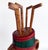 Tan Vintage Life-Sized Carved Wood Set of Golf Clubs Sculpture and Bag For Sale - Image 8 of 10