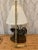 Wood Primitive Rooster Cast Iron & Wood Lamp For Sale - Image 7 of 10