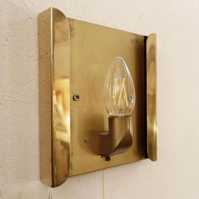 Glass Dark Toned Murano Glass Wall Sconces from Kaiser, Germany, 1970s, Set of 2 For Sale - Image 7 of 14