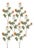 Orange Flocked Protea Spray (Set of 6) For Sale