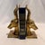 Mid-Century Modern 1970s Solid Brass Ibex Gazelle Bookends -a Pair - Styled After Karl Springer For Sale - Image 3 of 9