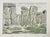 Philip Pearlstein, Large American Modern Stonehenge Landscape Aquatint Etching Philip Pearlstein, 1979 For Sale