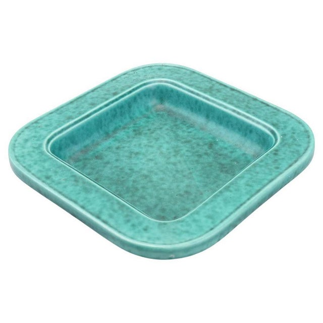 Large Argenta Stoneware Dish by Wilhelm Kåge for Gustavsberg, Sweden, 1960s For Sale - Image 9 of 9