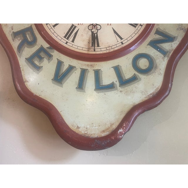 Vintage French Wall Clock, 1920s For Sale - Image 6 of 12