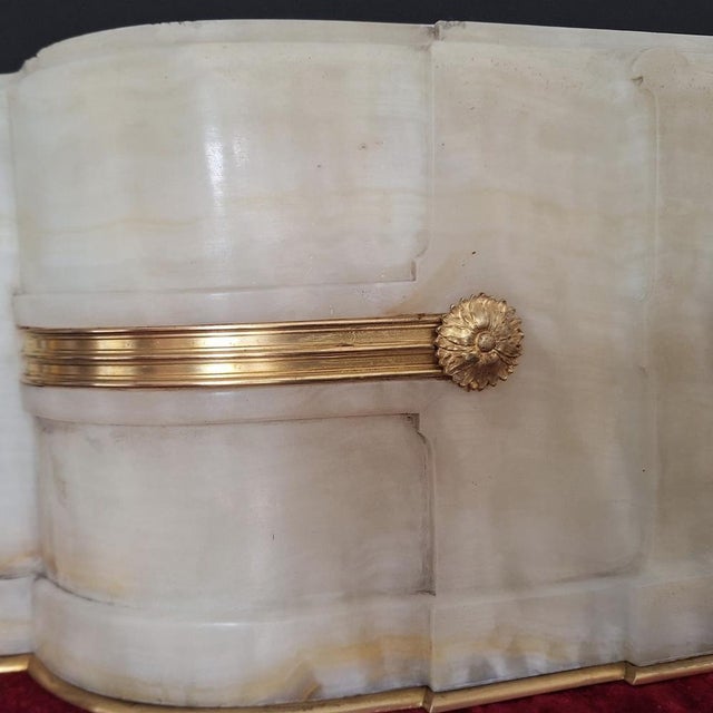 Metal Clock Les Deux Parques by Ferdinand Barbedienne For Sale - Image 7 of 15