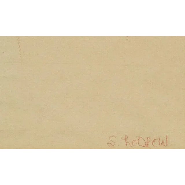 Mid 20th Century $575 S. LeDrew Sleeping Nude Figurative For Sale - Image 5 of 7
