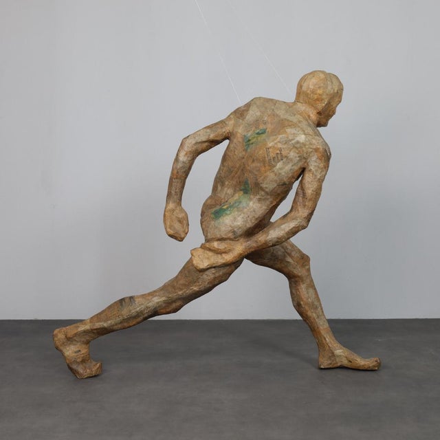 A rare and museum-level early work by internationally acclaimed Polish sculptor Karol Broniatowski. Created in 1972, this...