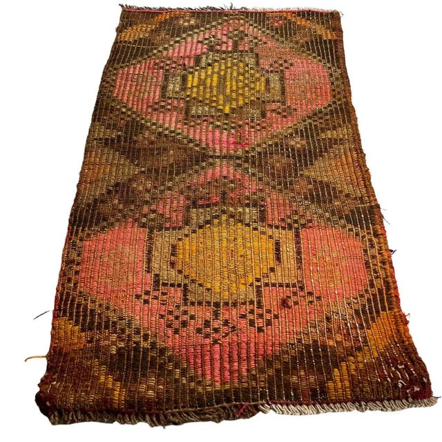 Small Anatolian Turkish Kilim Rug For Sale - Image 11 of 11