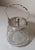 Up for sale is a nice quality antique nickel silver plated biscuit jar. The crystal jar is wheel cut with nice floral...