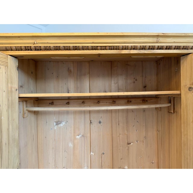 Wood Gründerzeit Farmhouse Cabinet in Natural Wood For Sale - Image 7 of 9
