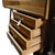 1940s Modern Italian Wooden Display Cabinet For Sale - Image 5 of 8