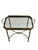 Brass Mid 20th Century Brass Hollywood Regency Faux Bamboo Tray Table For Sale - Image 8 of 14