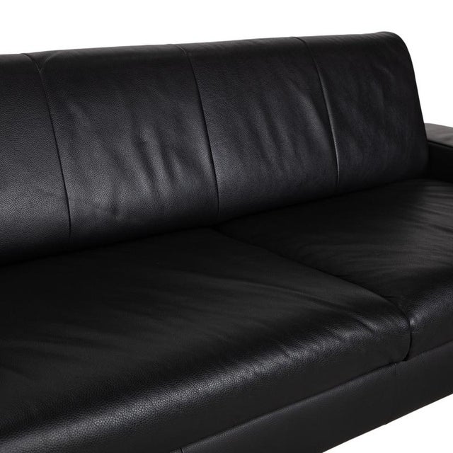 AK 644 Three-Seater Leather Sofa by Rolf Benz For Sale - Image 4 of 12