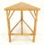 Fick Reed Atr Bamboo Rattam Wedge Triangle Shape Occasional Side End Table Stand For Sale - Image 9 of 10