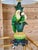Plastic Sculptural Parrot Table Lamps With New Linen Shades - a Pair For Sale - Image 7 of 12