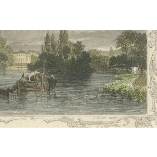 After Tombleson, The Thames Near Hurley, Berkshire, 1800s, Engraving For Sale - Image 7 of 10