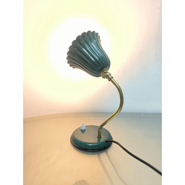 Vintage Table Lamp with Adjustable Dome, 1950s For Sale - Image 14 of 16