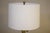 1960s Stiffel Hollywood Regency Blown Oplaescent Glass Brass Table Lamp Murano For Sale - Image 9 of 11