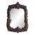 Ornate 1920s Plaster Mirror For Sale