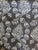 Traditional Rose Cumming’s Bellflower 100% Linen Fabric in Walnut 5 5/8 Yards For Sale - Image 3 of 8