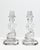 1930s Cambridge Dolphin Fish Clear Glass Candlesticks For Sale - Image 5 of 18