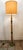 Floor Lamp with Twisted Wood Base, in Very Good conditions. Designed 1970 to 1979 European Plug (up to 250V).The wiring of...