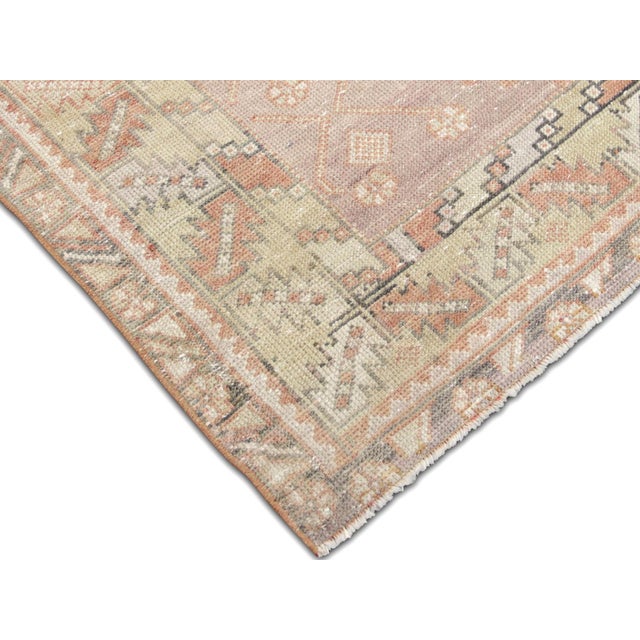 Traditional 1960s Turkish Oushak Rug For Sale - Image 3 of 5