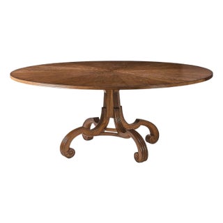 Round Pedestal Dining Table For Sale