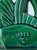 Art Deco Emerald Green Ceramic Deer Sculpture by Charles Lemanceau for Saint-Clément, France, 1930s For Sale - Image 4 of 14