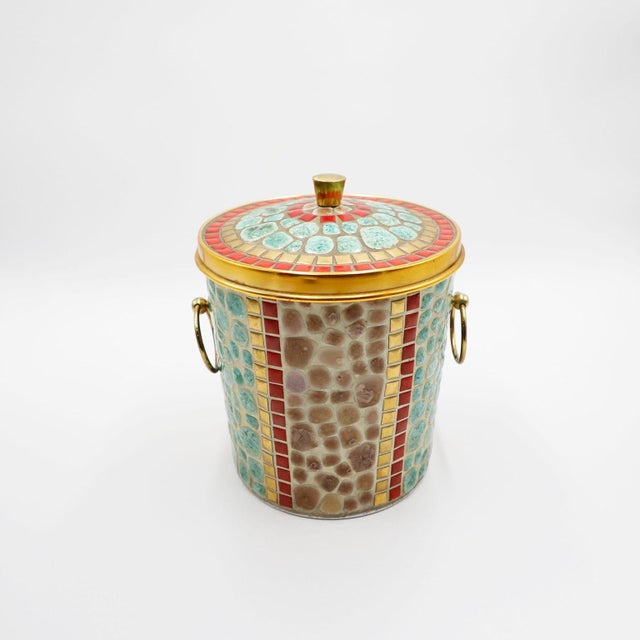 Mid-Century Modern 1960s Mexican Mid Century Cooler/Ice Bucket For Sale - Image 3 of 4