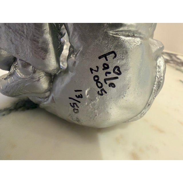 Sculpture "Boy With Bunny" by Faile For Sale - Image 4 of 4