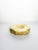 French onyx ashtray dating from the 1970s, carved from a solid piece of natural stone. It features an organic, irregular...