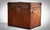 Up for grabs here is a stunning quintessential English officer's military campaign style Trunk sidetable. Made to an...