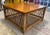 Wood Vintage Philippine Rattan & Bamboo Lattice Coffee Table – 32” Square For Sale - Image 7 of 7