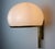 Metal Italian Brass Wall Lamp with Opaline Acrylic Glass Dome attributed to Arteluce, 1970s For Sale - Image 7 of 18