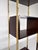 1960s Brass and Wood Bookcase by Jules Wabbes for Mobilier Universel, Belgium, 1960s For Sale - Image 5 of 11