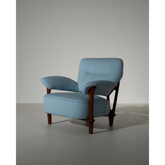 Artifort Model 109 Lounge Chair by Theo Ruth for Artifort, 1950s For Sale - Image 4 of 13